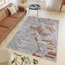 Eliana Home Dijital Baskı Yıkanabilir Kaymaz Taban Salon Halısı ve Yolluk LNA0567