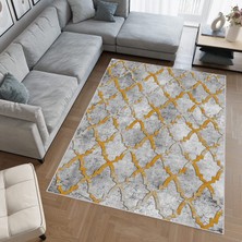 Eliana Home Dijital Baskı Yıkanabilir Kaymaz Taban Salon Halısı ve Yolluk LNA0643