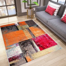 Eliana Home Dijital Baskı Yıkanabilir Kaymaz Taban Salon Halısı ve Yolluk LNA1025