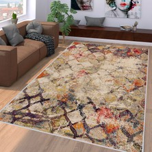 Eliana Home Dijital Baskı Yıkanabilir Kaymaz Taban Salon Halısı ve Yolluk LNA1107