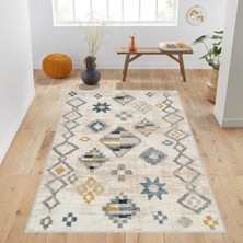 Eliana Home Dijital Baskı Yıkanabilir Kaymaz Taban Salon Halısı ve Yolluk LNA1011