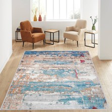 Eliana Home Dijital Baskı Yıkanabilir Kaymaz Taban Salon Halısı ve Yolluk LNA1173