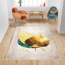 Eliana Home Dijital Baskı Yıkanabilir Kaymaz Taban Salon Halısı ve Yolluk LNA1317