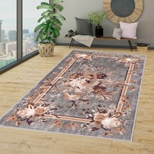 Eliana Home Dijital Baskı Yıkanabilir Kaymaz Taban Salon Halısı ve Yolluk LNA1332-HT153