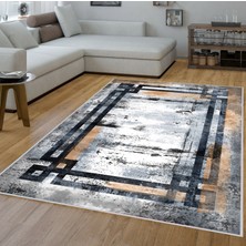 Eliana Home Dijital Baskı Yıkanabilir Kaymaz Taban Salon Halısı ve Yolluk LNA1561-HT1273