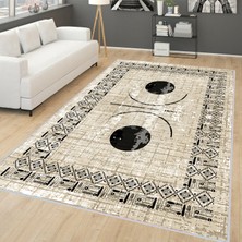 Eliana Home Dijital Baskı Yıkanabilir Kaymaz Taban Salon Halısı ve Yolluk LNA0144-SD1068