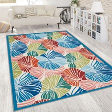Eliana Home Dijital Baskı Yıkanabilir Kaymaz Taban Salon Halısı ve Yolluk LNA1812