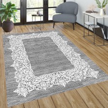 Eliana Home Dijital Baskı Yıkanabilir Kaymaz Taban Salon Halısı ve Yolluk LNA0580-SD607