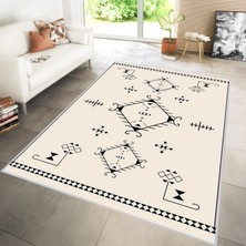 Eliana Home Dijital Baskı Yıkanabilir Kaymaz Taban Salon Halısı ve Yolluk LNA0172-SD720