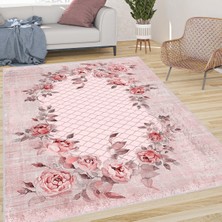 Eliana Home Dijital Baskı Yıkanabilir Kaymaz Taban Salon Halısı ve Yolluk LNA0654