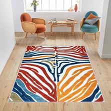 Eliana Home Dijital Baskı Yıkanabilir Kaymaz Taban Salon Halısı ve Yolluk LNA1745