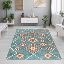 Eliana Home Dijital Baskı Yıkanabilir Kaymaz Taban Salon Halısı ve Yolluk LNA1183
