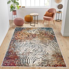 Eliana Home Dijital Baskı Yıkanabilir Kaymaz Taban Salon Halısı ve Yolluk LNA1746