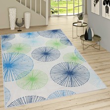 Eliana Home Dijital Baskı Yıkanabilir Kaymaz Taban Salon Halısı ve Yolluk LNA1463