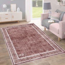 Eliana Home Dijital Baskı Yıkanabilir Kaymaz Taban Salon Halısı ve Yolluk LNA1542-HT240