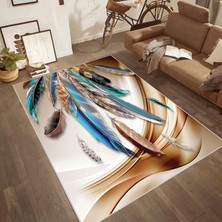 Eliana Home Dijital Baskı Yıkanabilir Kaymaz Taban Salon Halısı ve Yolluk LNA1834-SD667