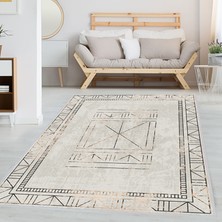 Eliana Home Dijital Baskı Yıkanabilir Kaymaz Taban Salon Halısı ve Yolluk LNA1367-HT399