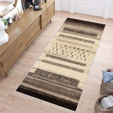 Eliana Home Dijital Baskı Yıkanabilir Kaymaz Taban Salon Halısı ve Yolluk LNA1145