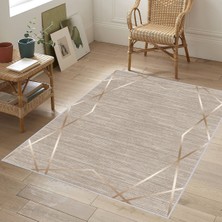 Eliana Home Dijital Baskı Yıkanabilir Kaymaz Taban Salon Halısı ve Yolluk LNA1284