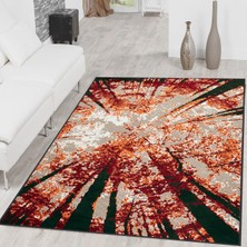 Eliana Home Dijital Baskı Yıkanabilir Kaymaz Taban Salon Halısı ve Yolluk LNA1402