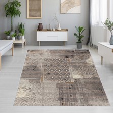 Eliana Home Dijital Baskı Yıkanabilir Kaymaz Taban Salon Halısı ve Yolluk LNA1249