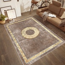 Eliana Home Dijital Baskı Yıkanabilir Kaymaz Taban Salon Halısı ve Yolluk LNA1832-SD1190