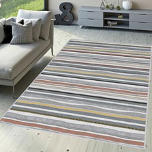 Eliana Home Dijital Baskı Yıkanabilir Kaymaz Taban Salon Halısı ve Yolluk LNA1640-HT263