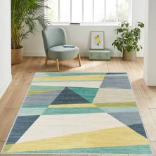 Eliana Home Dijital Baskı Yıkanabilir Kaymaz Taban Salon Halısı ve Yolluk LNA1146