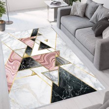 Eliana Home Dijital Baskı Yıkanabilir Kaymaz Taban Salon Halısı ve Yolluk LNA1295