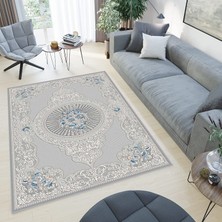 Eliana Home Dijital Baskı Yıkanabilir Kaymaz Taban Salon Halısı ve Yolluk LNA0477