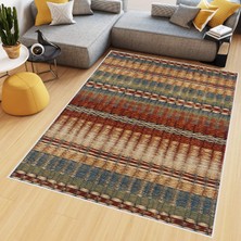 Eliana Home Dijital Baskı Yıkanabilir Kaymaz Taban Salon Halısı ve Yolluk LNA0506
