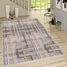 Eliana Home Dijital Baskı Yıkanabilir Kaymaz Taban Salon Halısı ve Yolluk LNA1656