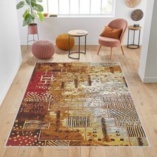 Eliana Home Dijital Baskı Yıkanabilir Kaymaz Taban Salon Halısı ve Yolluk LNA1736