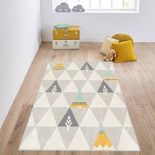 Eliana Home Dijital Baskı Yıkanabilir Kaymaz Taban Salon Halısı ve Yolluk LNA1049