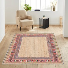 Eliana Home Dijital Baskı Yıkanabilir Kaymaz Taban Salon Halısı ve Yolluk LNA1901-SD322