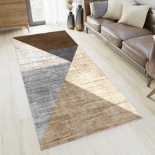 Eliana Home Dijital Baskı Yıkanabilir Kaymaz Taban Salon Halısı ve Yolluk LNA1390-HT925