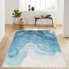 Eliana Home Dijital Baskı Yıkanabilir Kaymaz Taban Salon Halısı ve Yolluk LNA1212