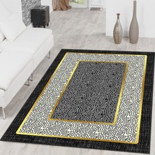 Eliana Home Dijital Baskı Yıkanabilir Kaymaz Taban Salon Halısı ve Yolluk LNA0321-SD1073