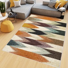 Eliana Home Dijital Baskı Yıkanabilir Kaymaz Taban Salon Halısı ve Yolluk LNA0481