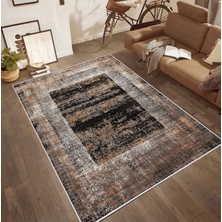 Eliana Home Dijital Baskı Yıkanabilir Kaymaz Taban Salon Halısı ve Yolluk LNA0517