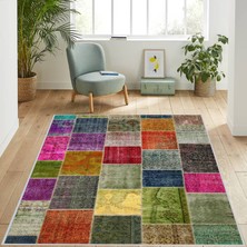 Eliana Home Dijital Baskı Yıkanabilir Kaymaz Taban Salon Halısı ve Yolluk LNA1122