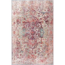 Eliana Home Dijital Baskı Yıkanabilir Kaymaz Taban Salon Halısı ve Yolluk LNA1105