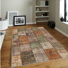 Eliana Home Dijital Baskı Yıkanabilir Kaymaz Taban Salon Halısı ve Yolluk LNA1820