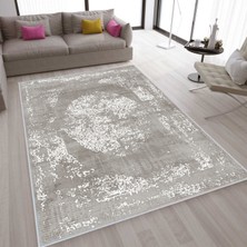 Eliana Home Dijital Baskı Yıkanabilir Kaymaz Taban Salon Halısı ve Yolluk LNA1589-SD312