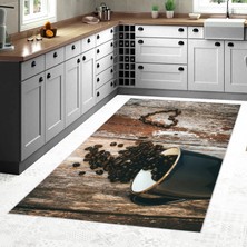 Eliana Home Dijital Baskı Yıkanabilir Kaymaz Taban Mutfak Halısı  LNA2100-SD178