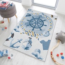 Eliana Home Dijital Baskı Yıkanabilir Kaymaz Taban Çocuk Halısı LNA4061