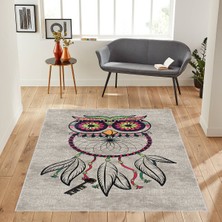 Eliana Home Dijital Baskı Yıkanabilir Kaymaz Taban Salon Halısı ve Yolluk LNA1856-SM255