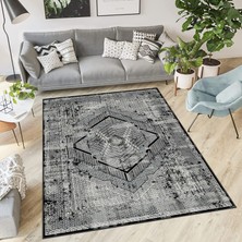 Eliana Home Dijital Baskı Yıkanabilir Kaymaz Taban Salon Halısı ve Yolluk LNA0562