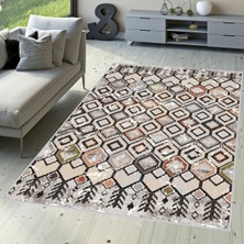 Eliana Home Dijital Baskı Yıkanabilir Kaymaz Taban Salon Halısı ve Yolluk LNA1524-HT578