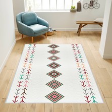 Eliana Home Dijital Baskı Yıkanabilir Kaymaz Taban Salon Halısı ve Yolluk LNA1732